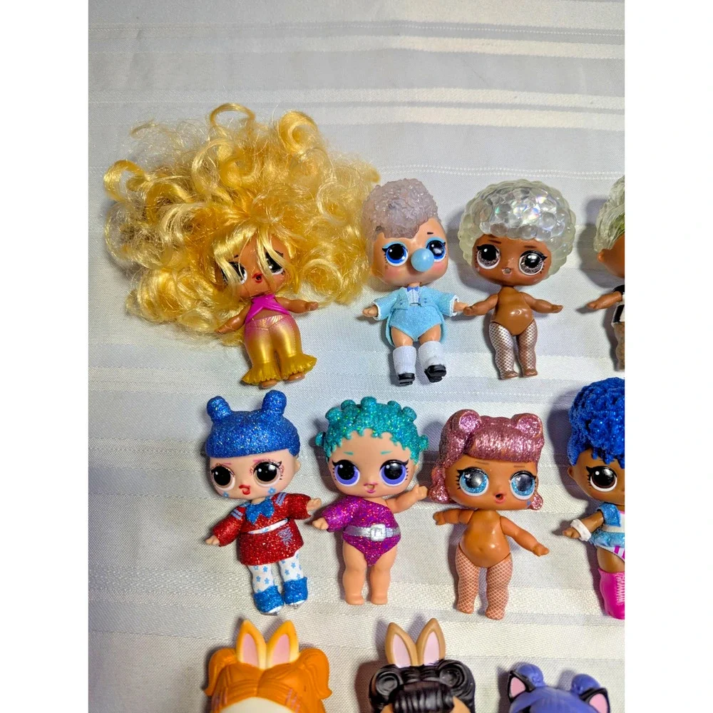 LOL Surprise Dolls and Pets - Lot of 28 Figures Plus One Oddball